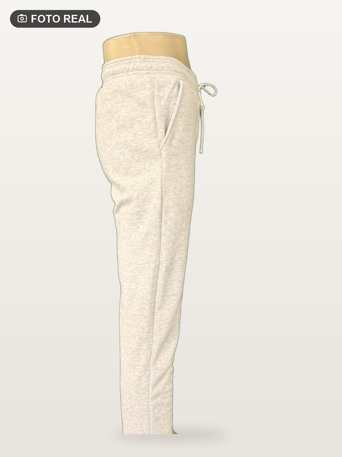 Pants Jogger Gris Claro vista 3