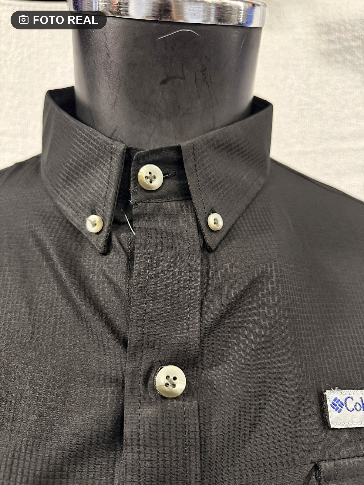 Camisa Táctica Convertible Negro vista 5