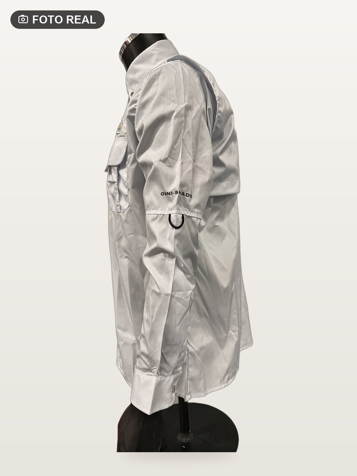 Camisa Táctica Convertible Blanco vista 3
