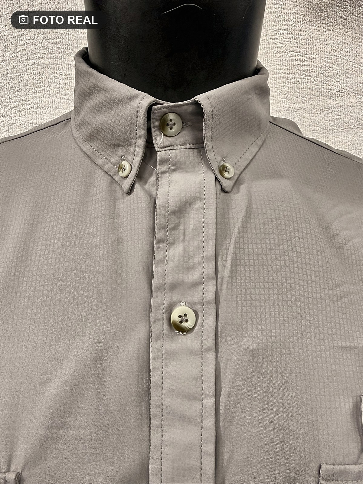 Camisa Táctica Convertible Gris vista 5