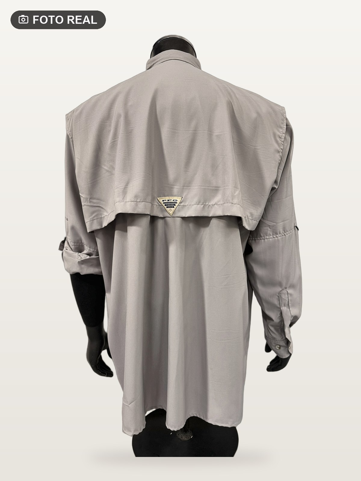 Camisa Táctica Convertible Gris vista 4