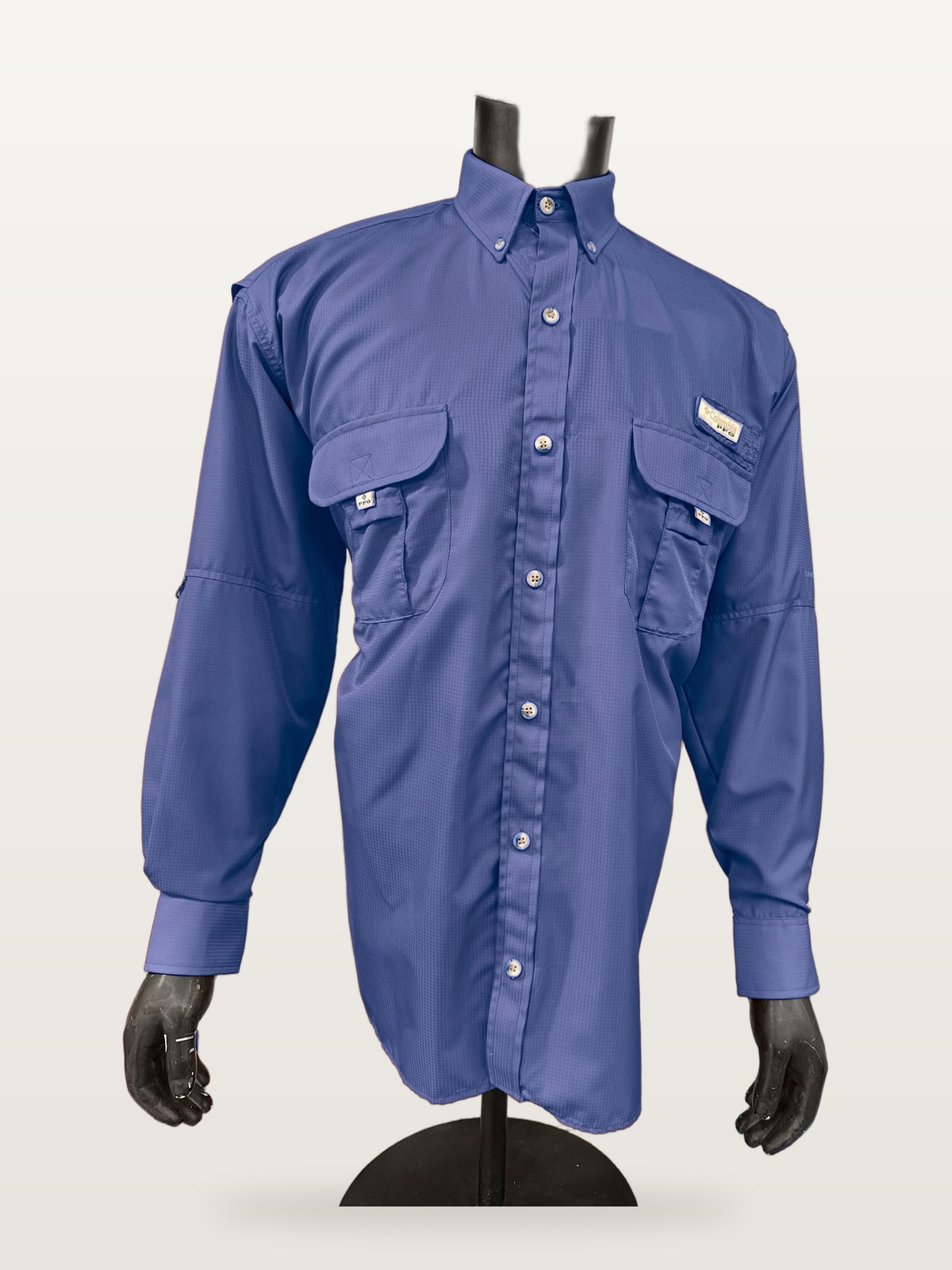 Camisa Táctica Convertible color Azul Marino, foto real