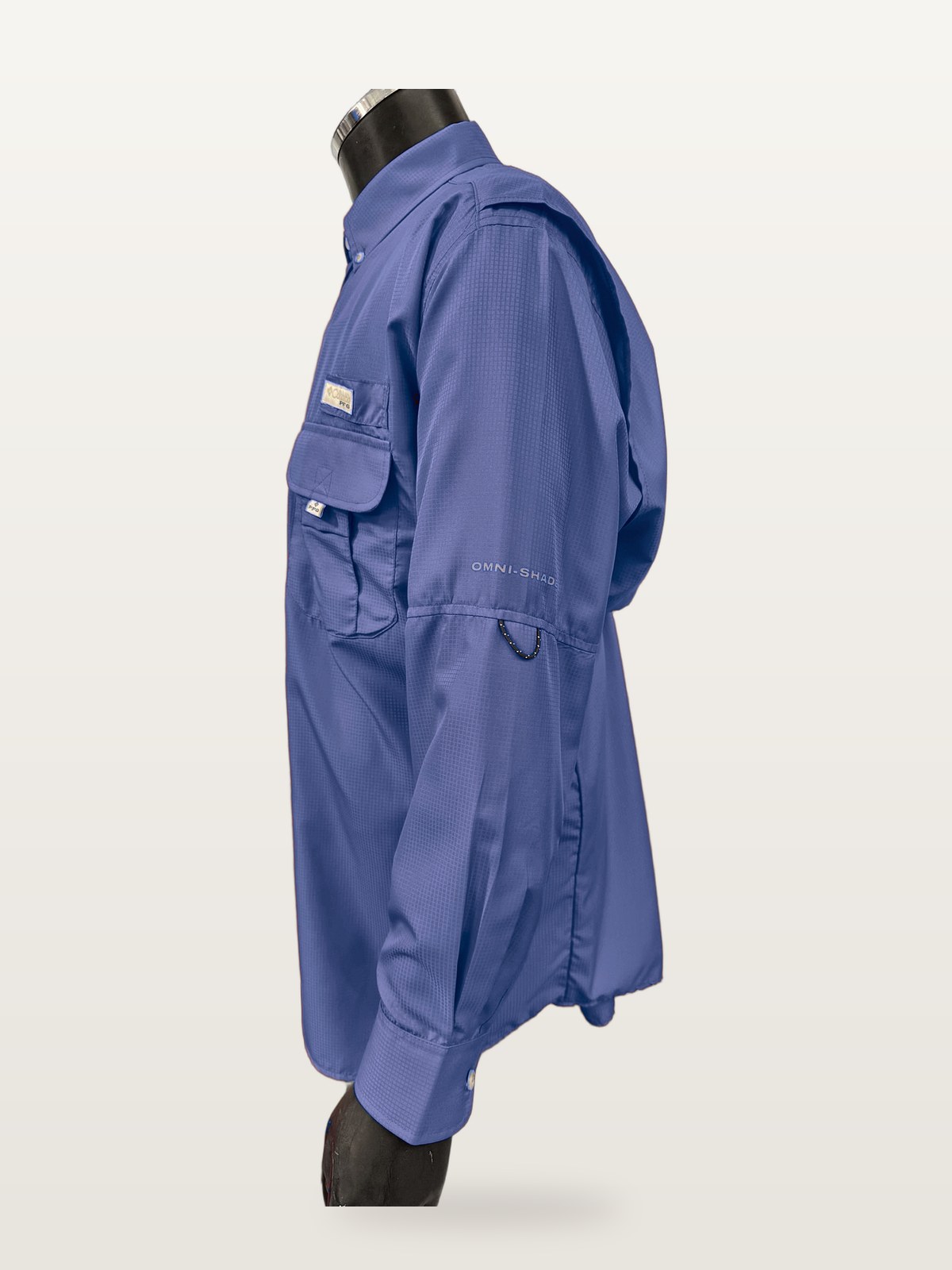 Camisa Táctica Convertible Azul Marino vista 3