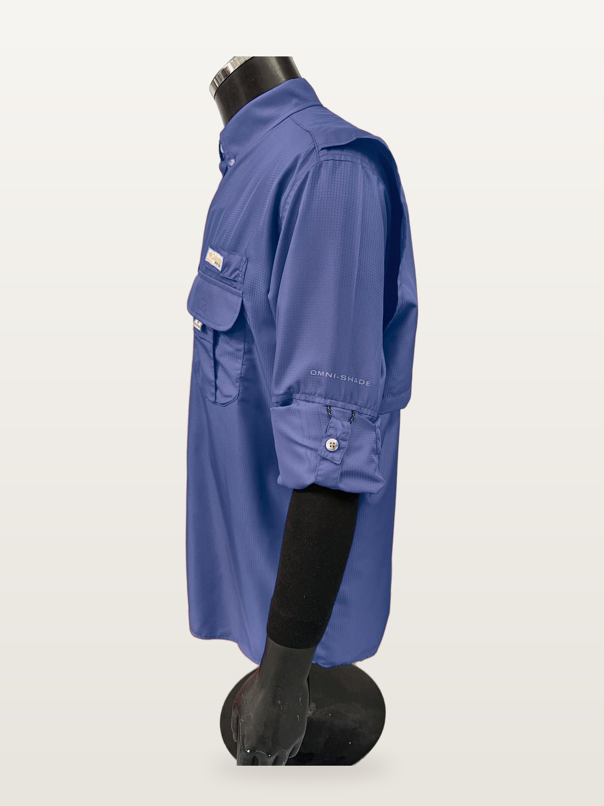 Camisa Táctica Convertible Azul Marino vista 2