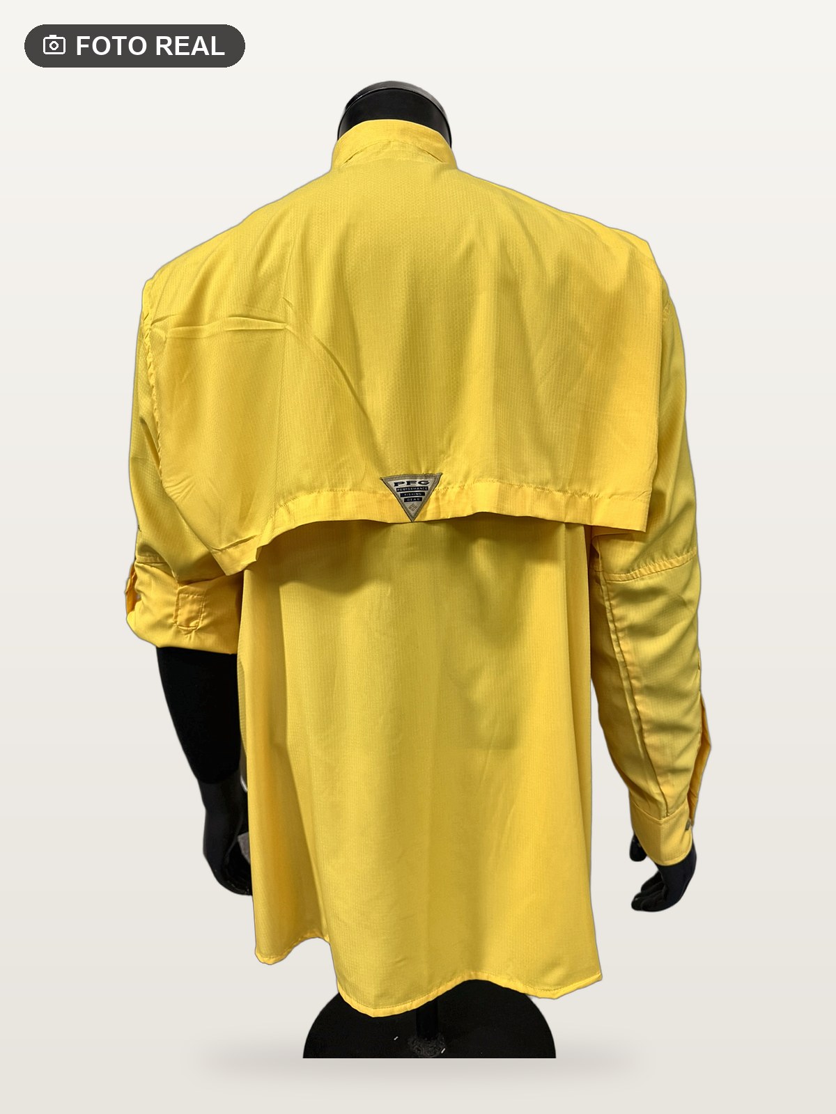 Camisa Táctica Convertible Amarillo vista 4