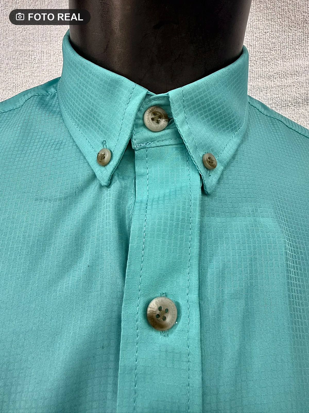 Camisa Táctica Convertible Celeste Aqua vista 5