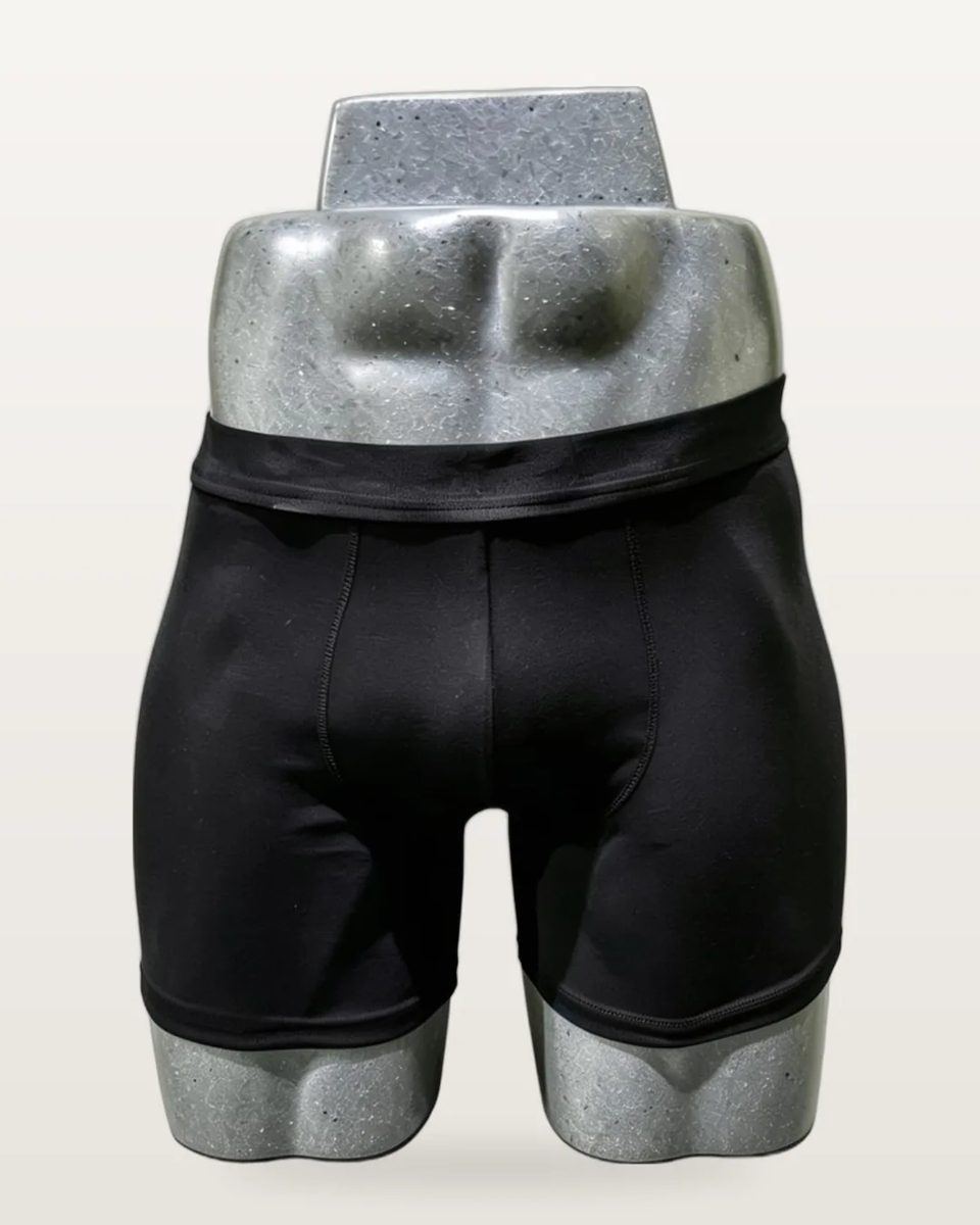 Boxer Brief Barately color Negro, foto real