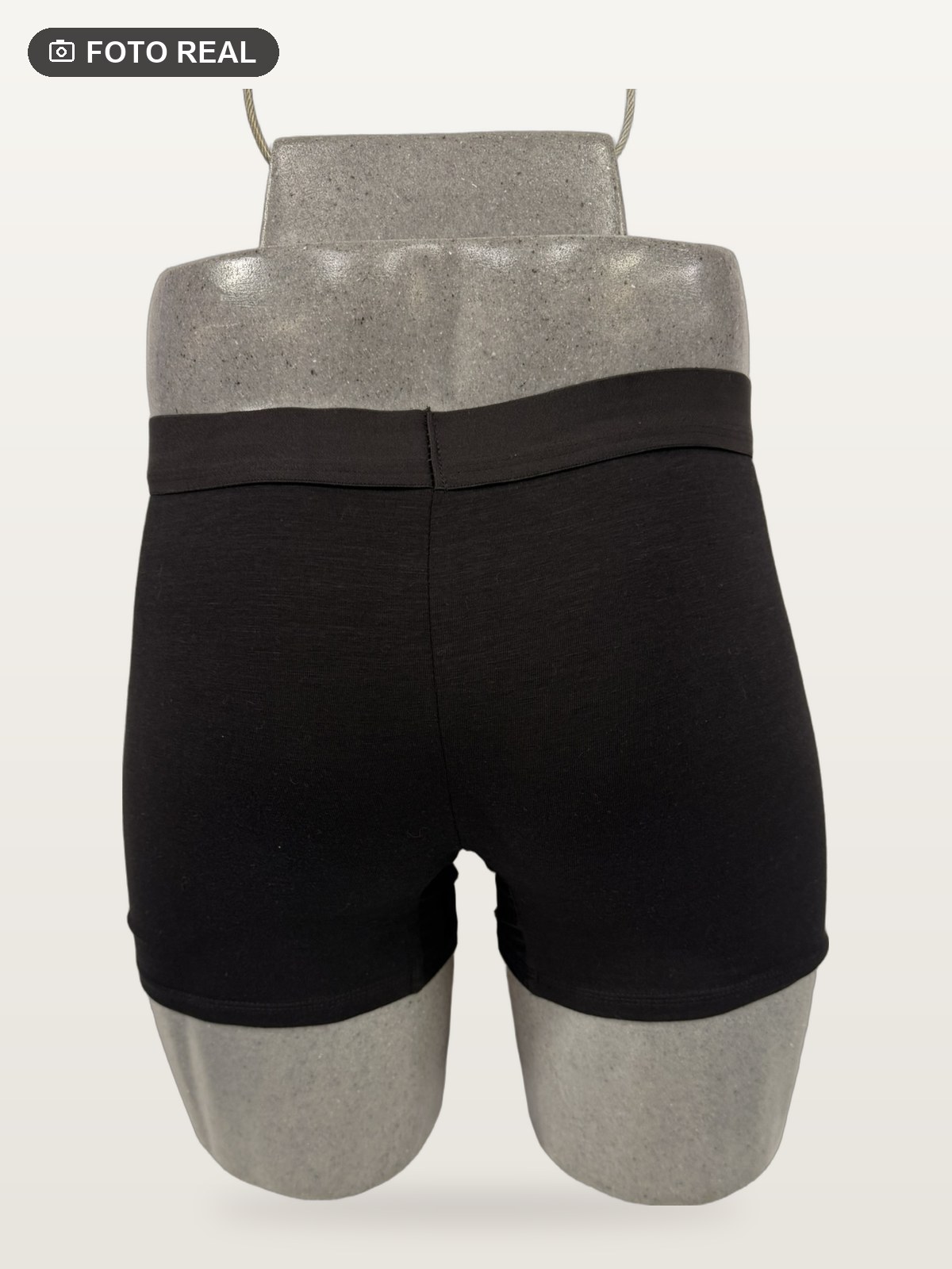 Boxer Brief Talla Grande Negro vista 2