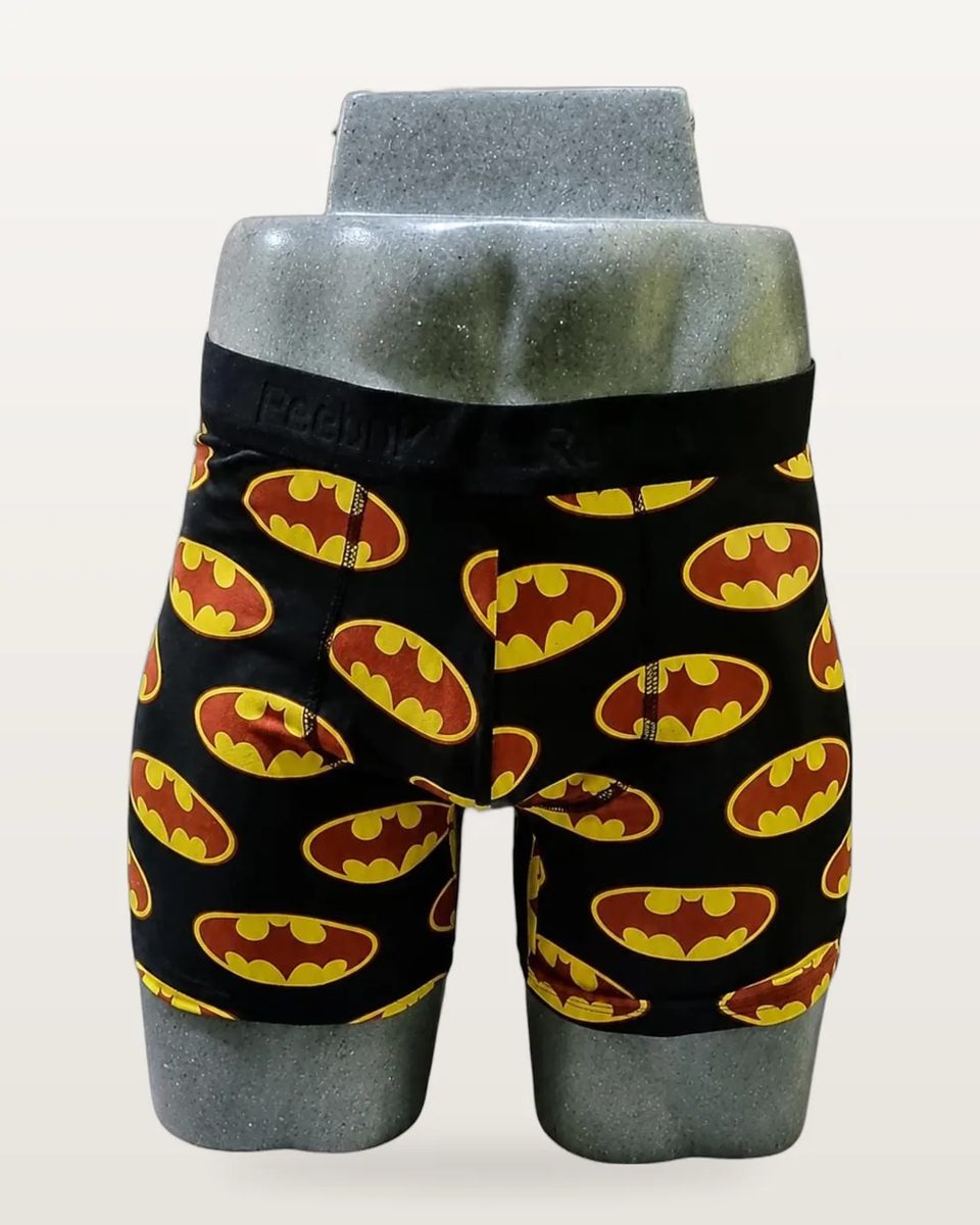 Boxer Brief Barately color Batman Fondo Negro, foto real