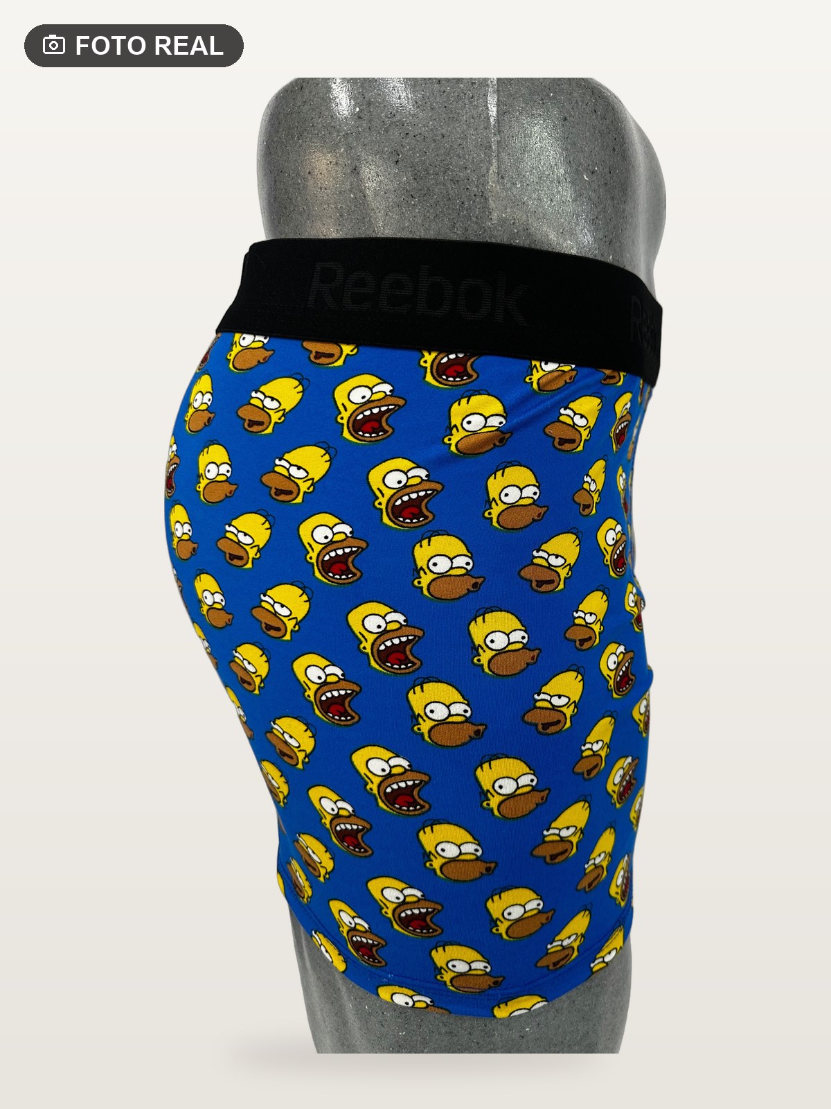 Boxer Brief Talla Grande Homero Fondo Azul vista 3