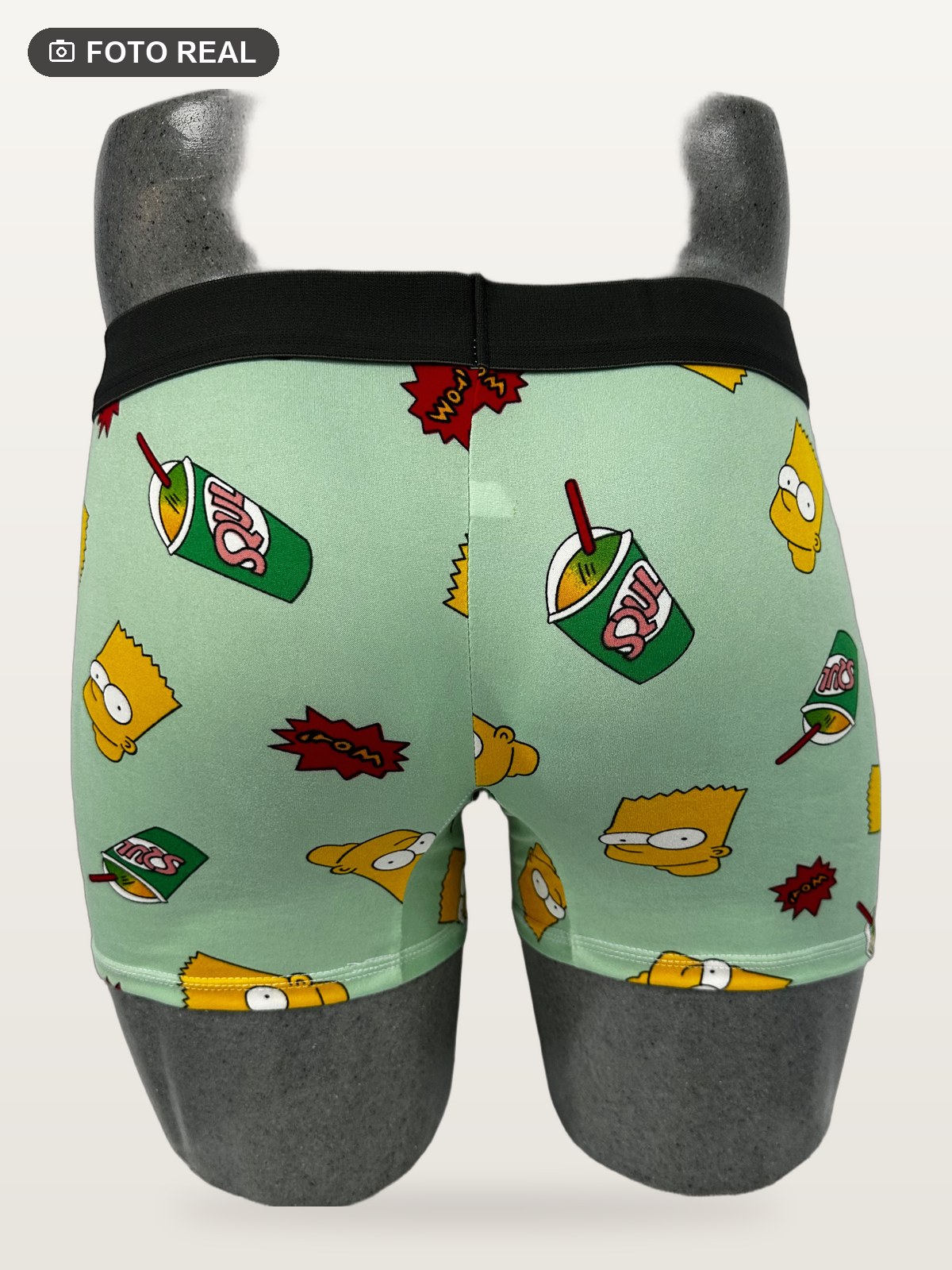 Boxer Brief Talla Grande Bart Fondo Menta vista 2