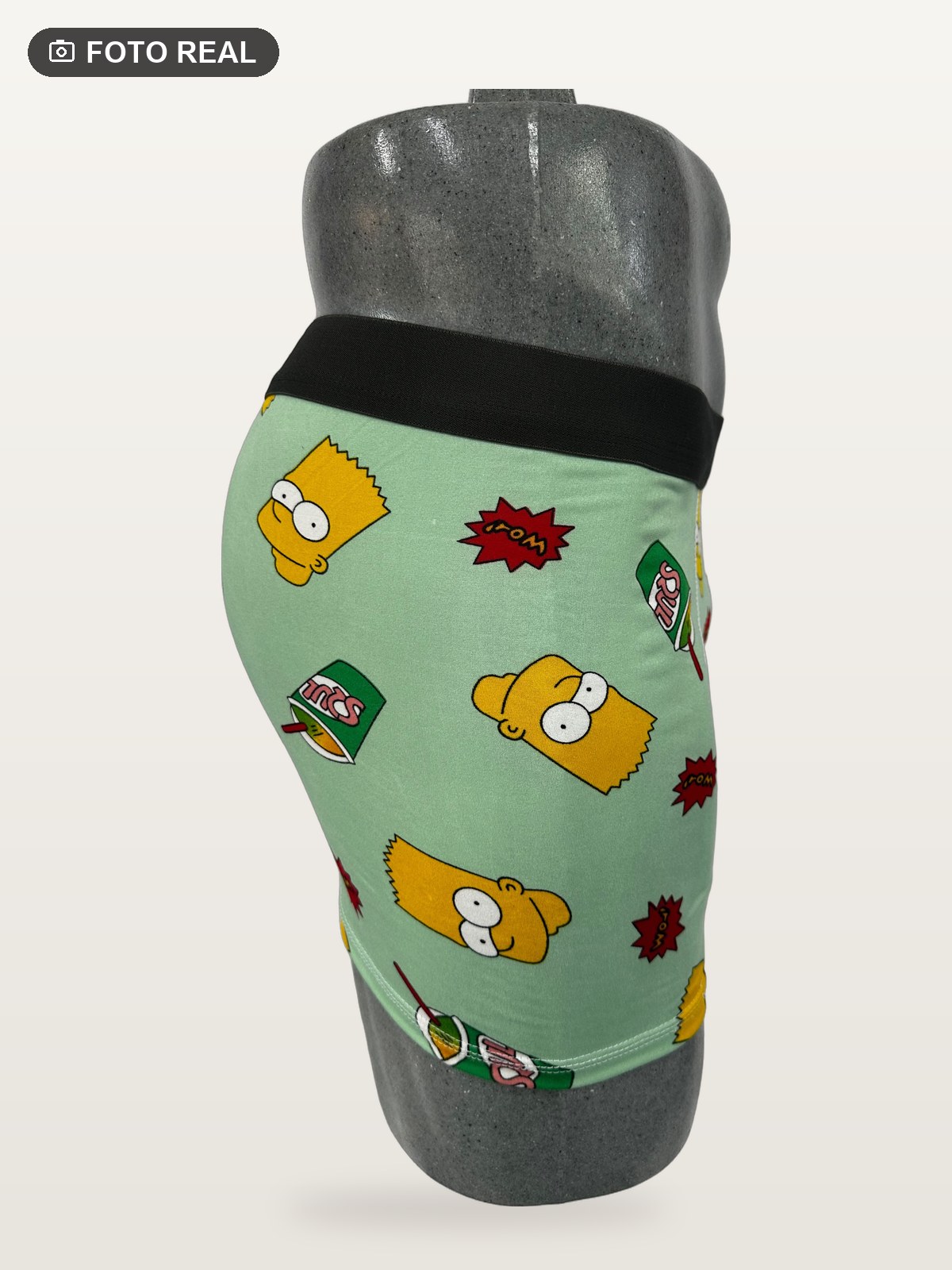 Boxer Brief Talla Grande Bart Fondo Menta vista 3