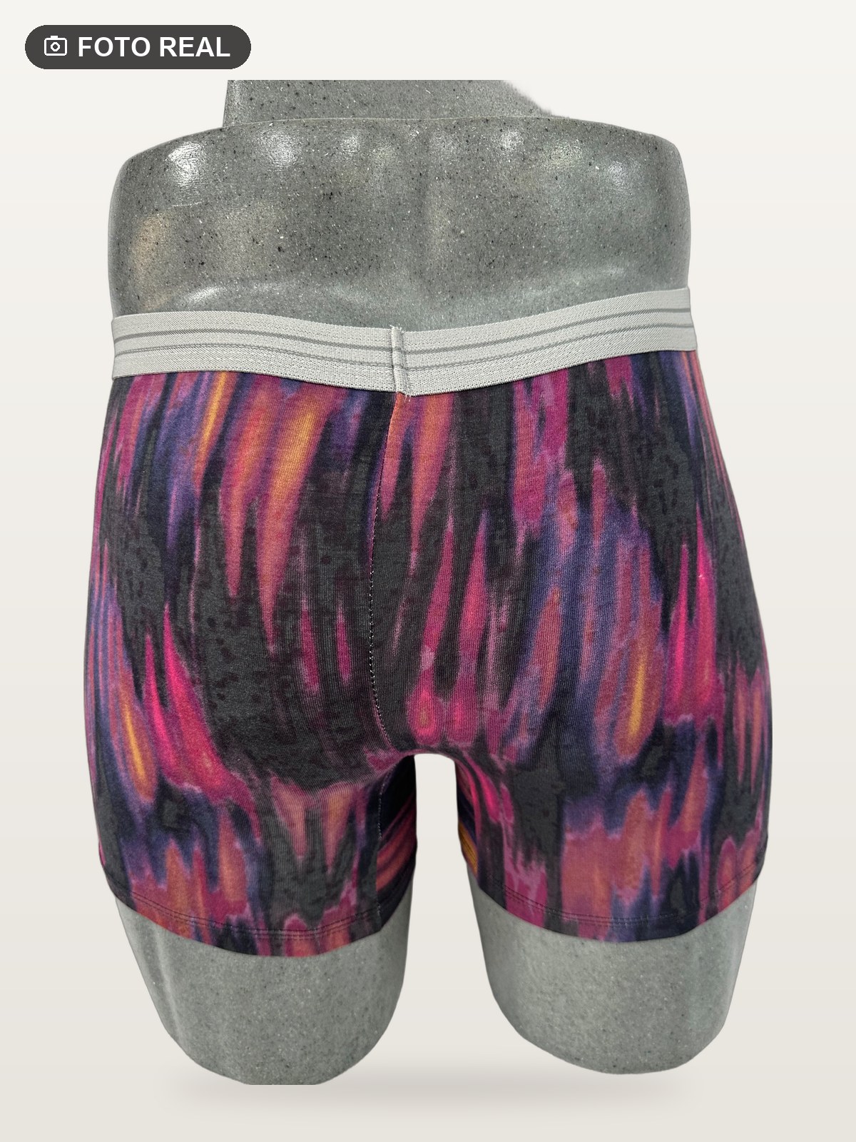 Boxer Brief Talla Grande Llamas Rosa Y Morado vista 2