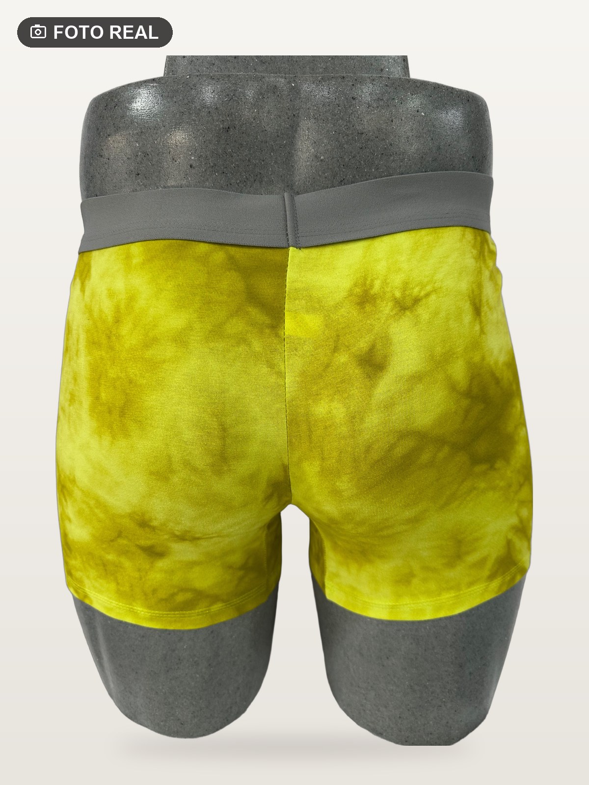 Boxer Brief Talla Grande Tie-Dye Amarillo vista 2