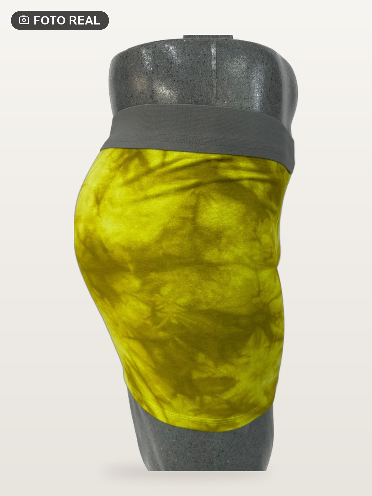 Boxer Brief Talla Grande Tie-Dye Amarillo vista 3