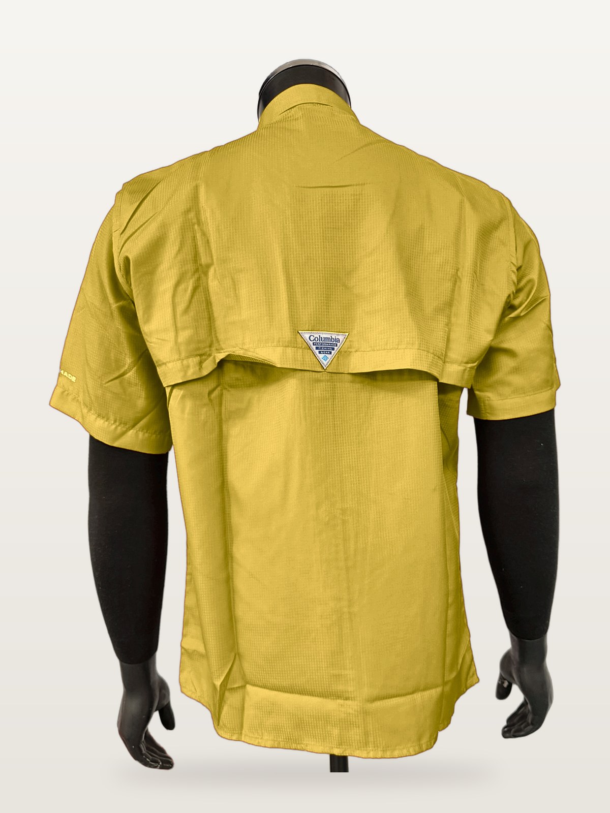 Camisa Táctica Manga Corta Amarillo vista 4