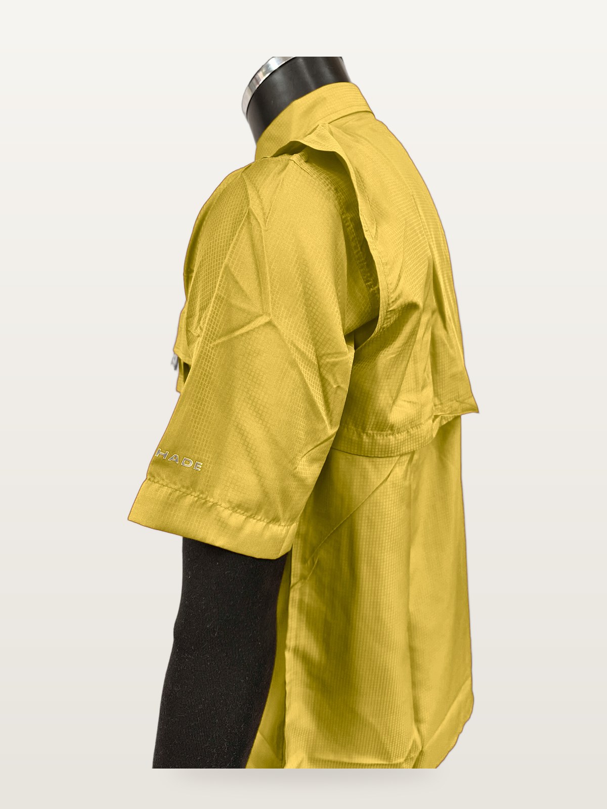 Camisa Táctica Manga Corta Amarillo vista 3