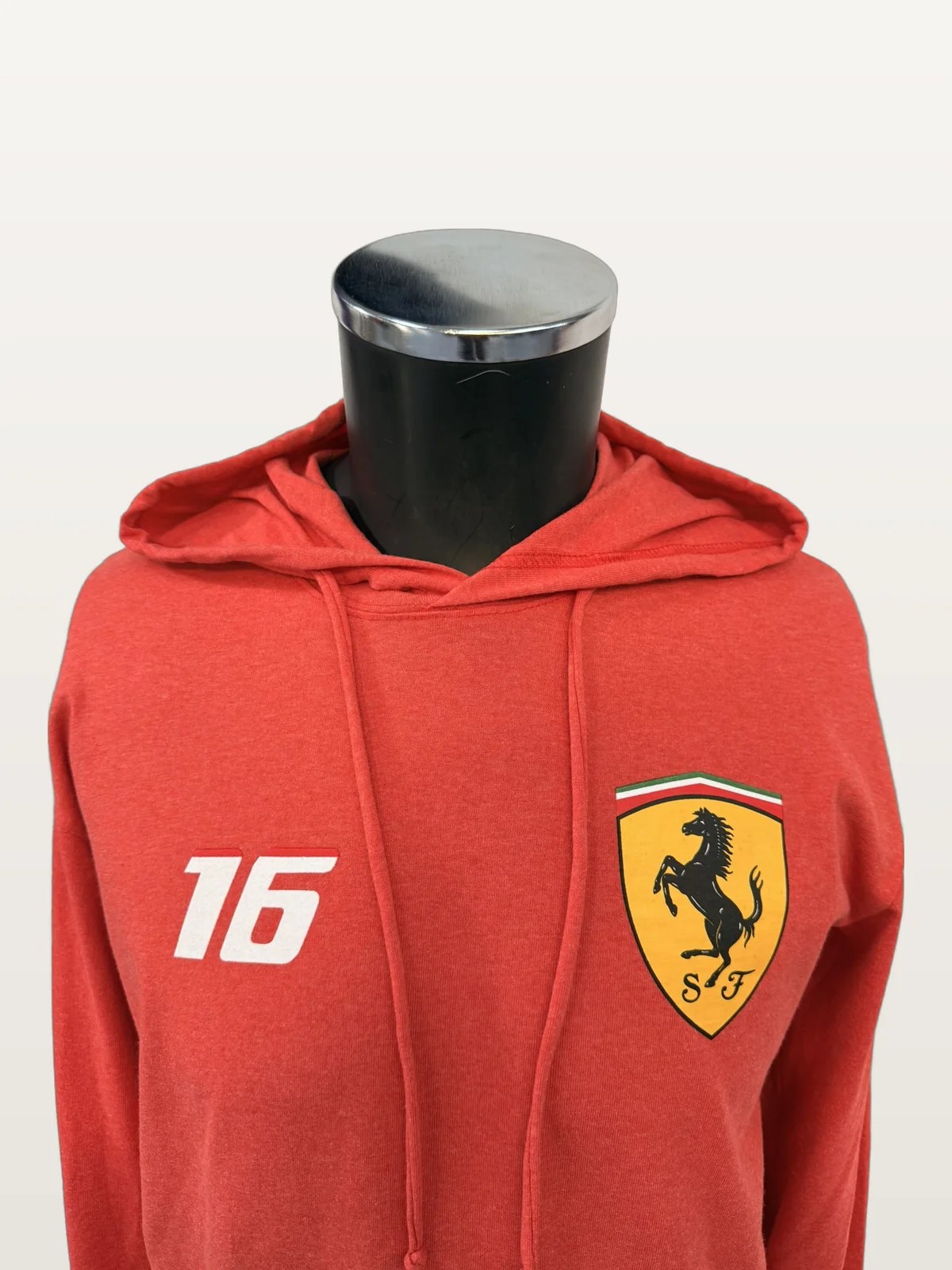 Sudadera Con Capucha De Autos Rojo vista 5