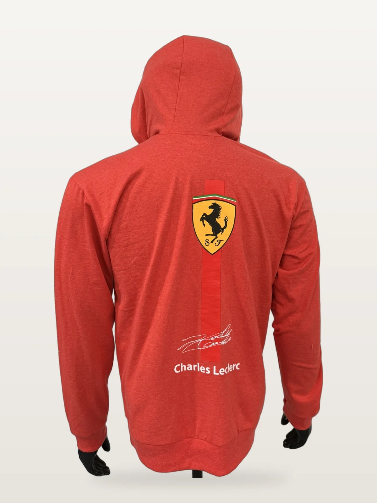 Sudadera Con Capucha De Autos Rojo vista 4