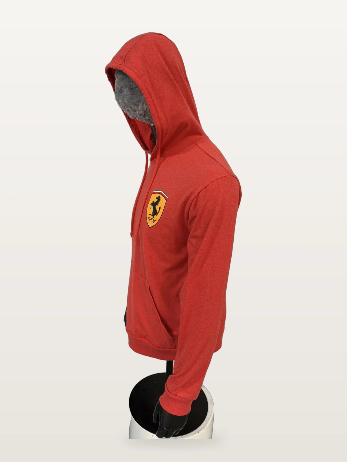 Sudadera Con Capucha De Autos Rojo vista 2