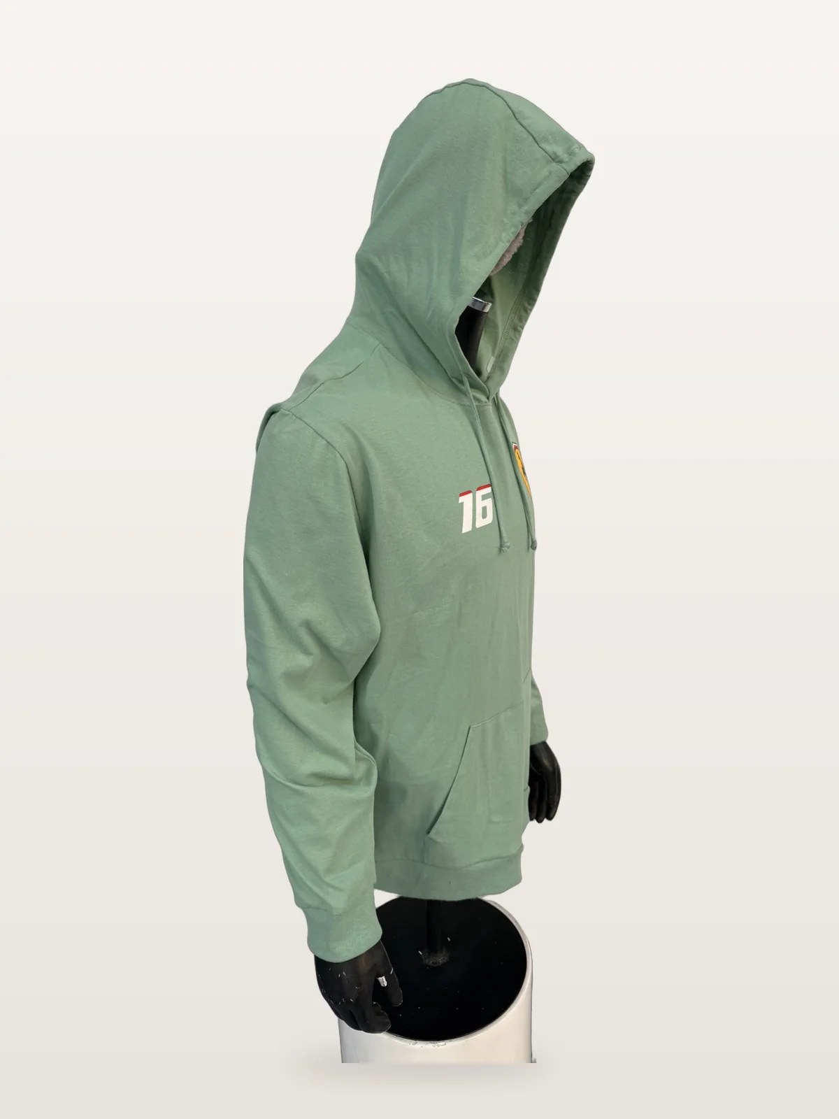 Sudadera Con Capucha De Autos Verde Salvia vista 3