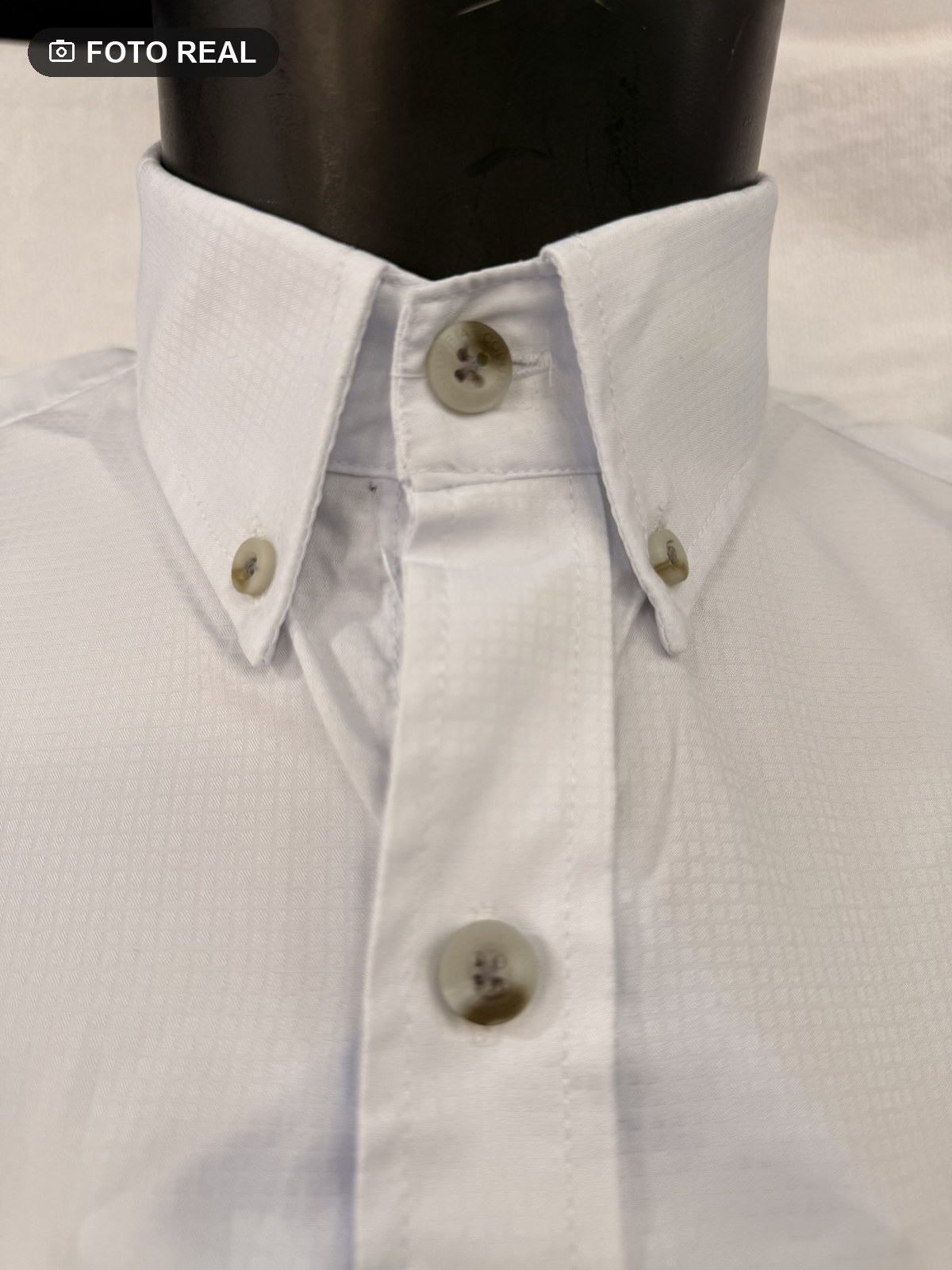 Camisa Táctica Manga Corta Blanco vista 4