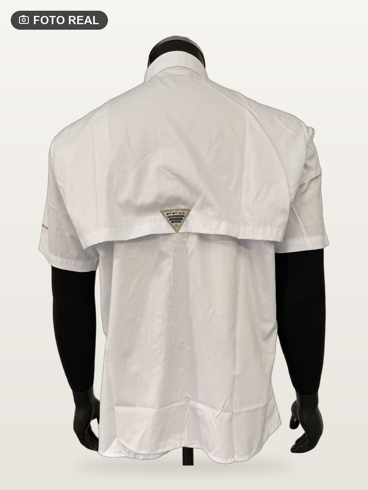 Camisa Táctica Manga Corta Blanco vista 3