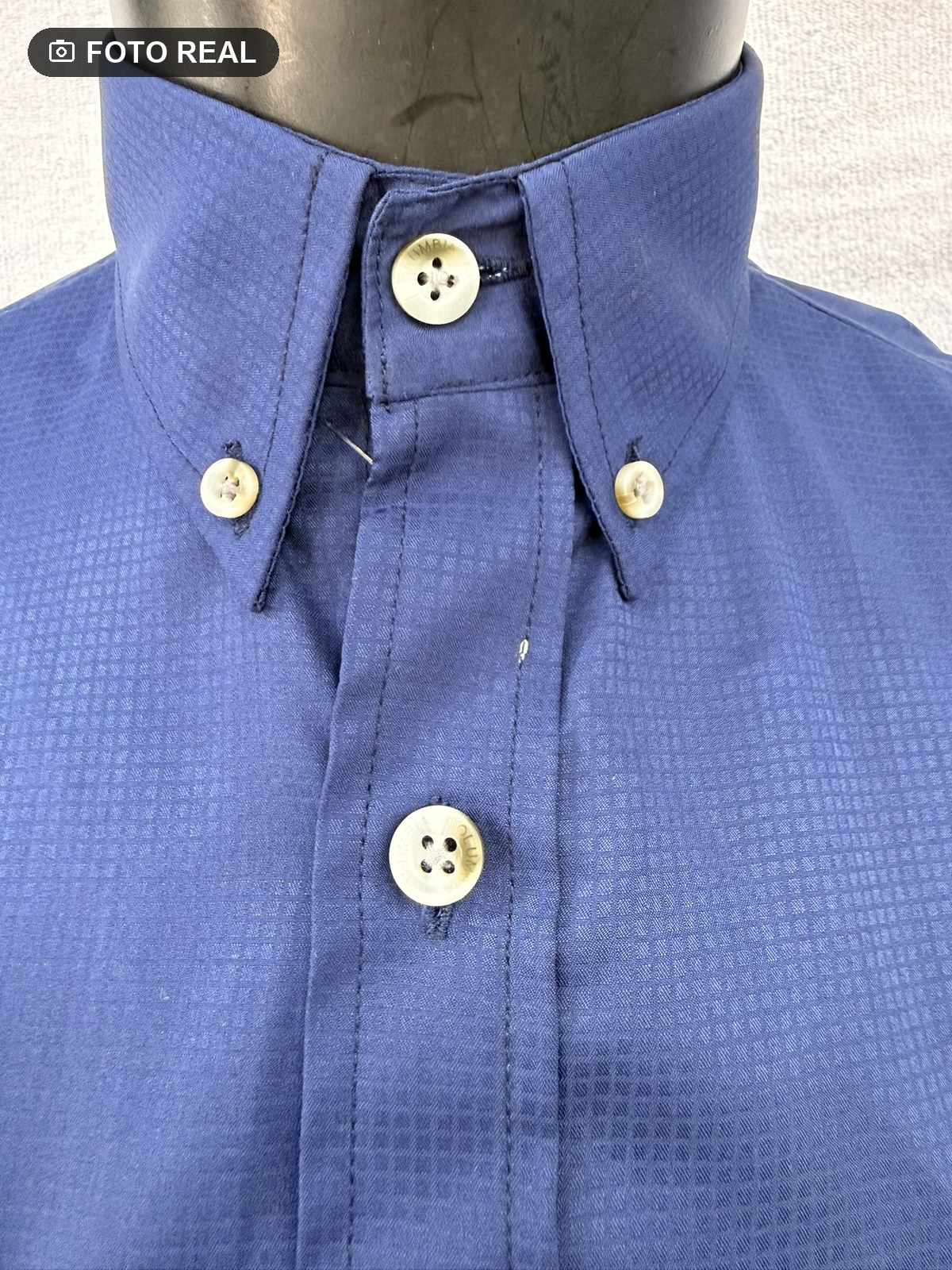 Camisa Táctica Manga Corta Azul Marino vista 5