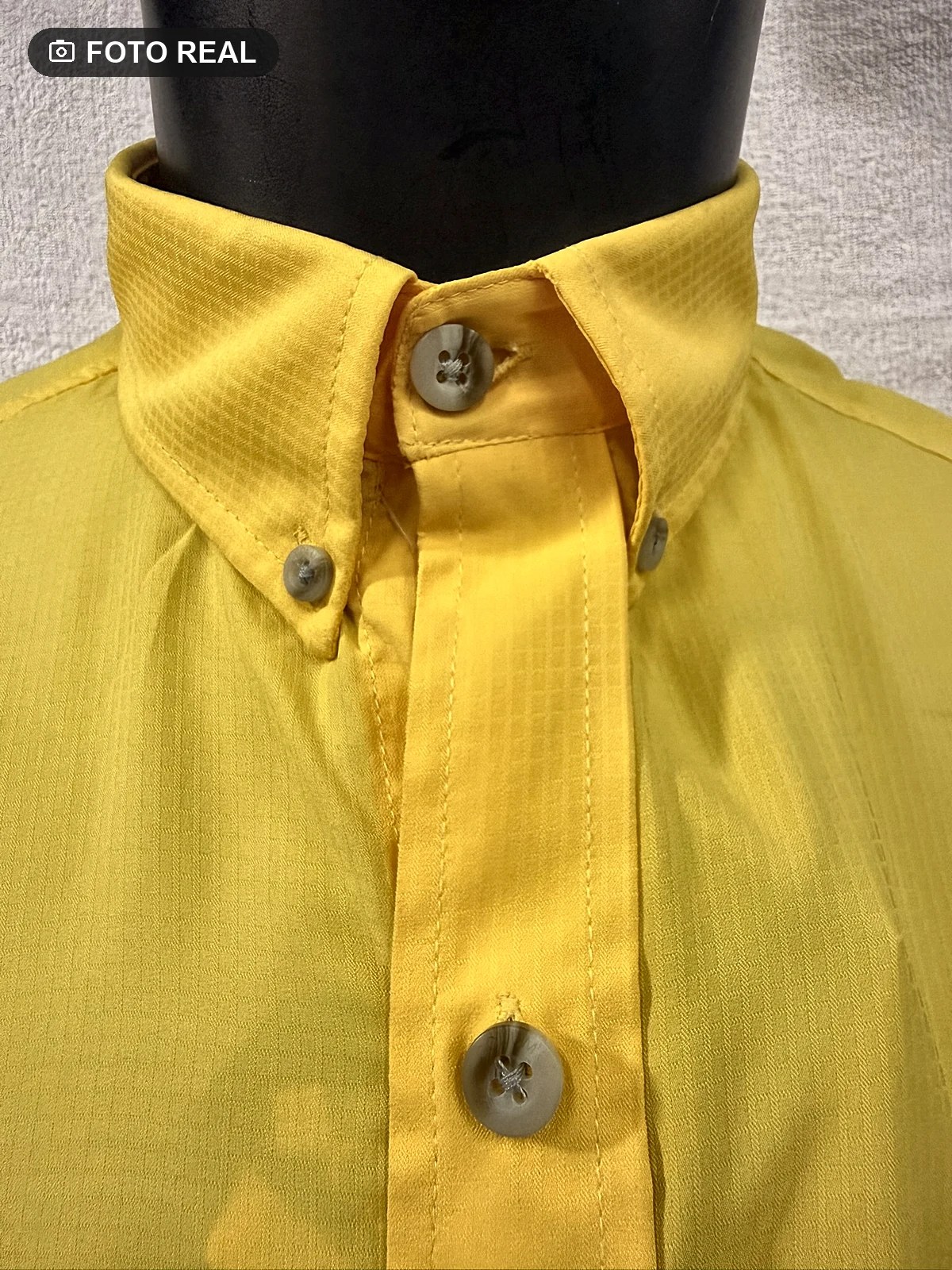 Camisa Táctica Manga Corta Talla Grande Amarillo vista 5