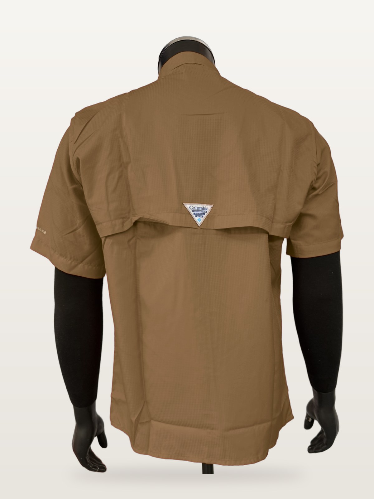 Camisa Táctica Manga Corta Khaki vista 4