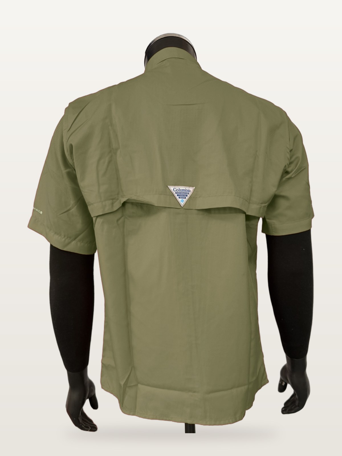 Camisa Táctica Manga Corta Verde Olivo vista 4