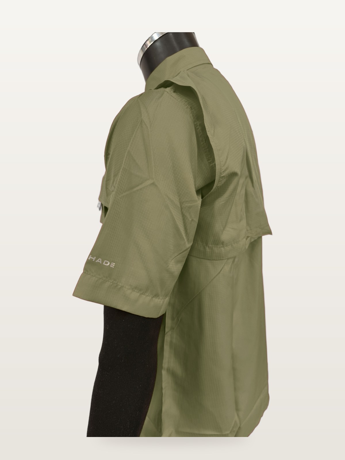 Camisa Táctica Manga Corta Verde Olivo vista 3